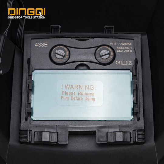 Dingqi Welding Helmet Hand Tool Black