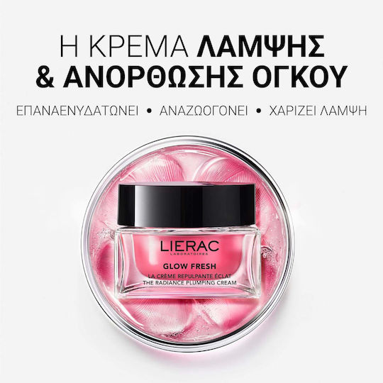 Lierac Glow Fresh Die Aufhellung Festigende Gesichtscreme mit Hyaluronsäure 50ml