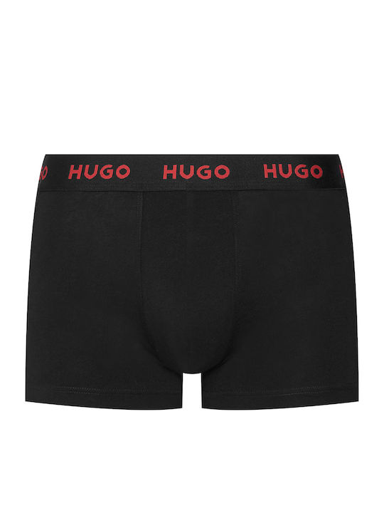 Ανδρικά Μποξεράκια Μαύρο/Κόκκινο 3Pack