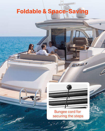 Vevor Boat Ladder with 4 Steps