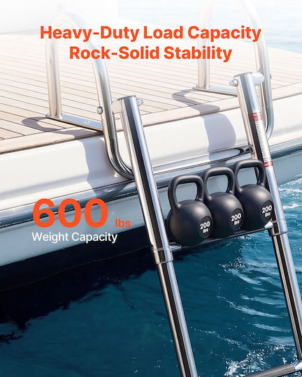 Vevor Boat Ladder with 4 Steps