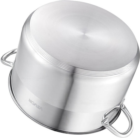 Vevor Tiefes Rostfreier Stahl Dampfgarer Topf 7,6l / 9,45cm Vevor Tiefes Rostfreier Stahl Dampfgarer Topf 7,6l / 9,45cm