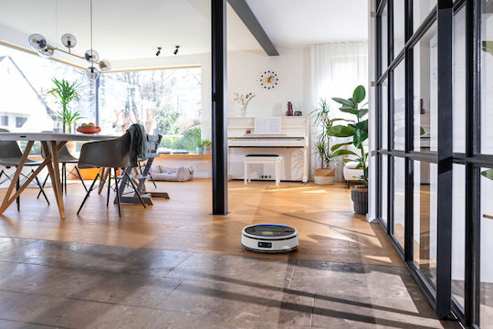 Karcher RVF 7 Roboter-Staubsauger mit Laser-Kartierung und Saugkraft 13000Pa Weiß