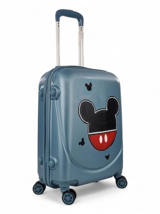 Playful Bags Kids Cabin Hard Suitcase Light Blue Height 55cm