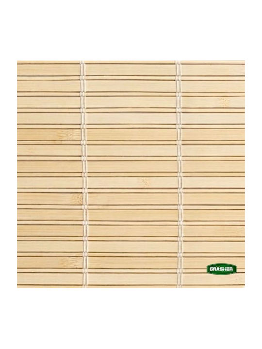 Grasher Bamboo Shading Blind In Beige Colour W90xH180cm