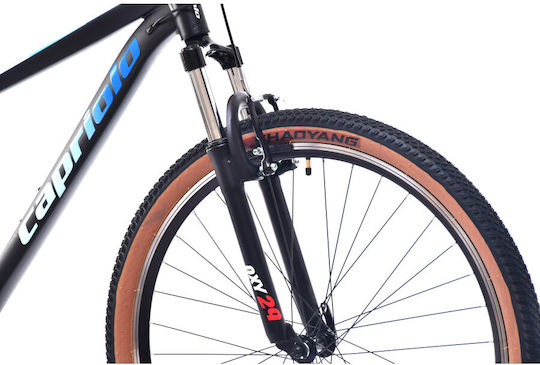 29" 2026 Mountain Bike Negru cu 21 Viteze