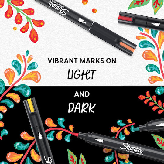 Sharpie Acryl Marker Μωβ Σετ 5 Farben