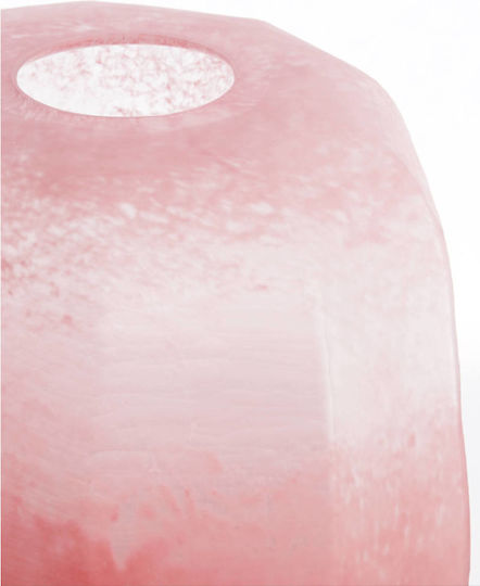 Light & Living Glass Vase Pacengo Pink H32cm