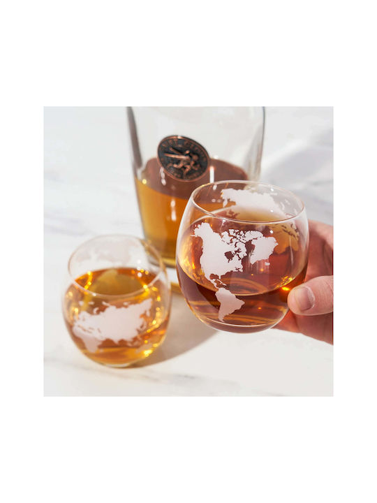 Viski Globe Set Whiskey Cocktail Drinking Glasses 295ml 2 Pieces