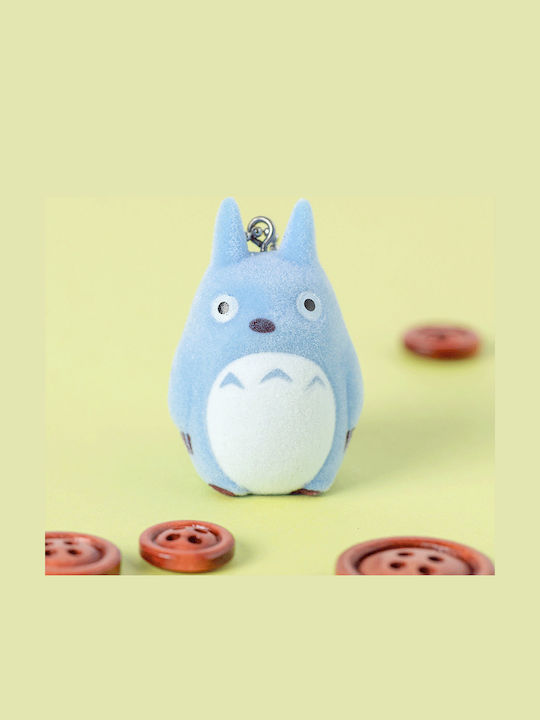 Studio Ghibli "my Neighbor Totoro" Flocking Key Chain Medium Totoro