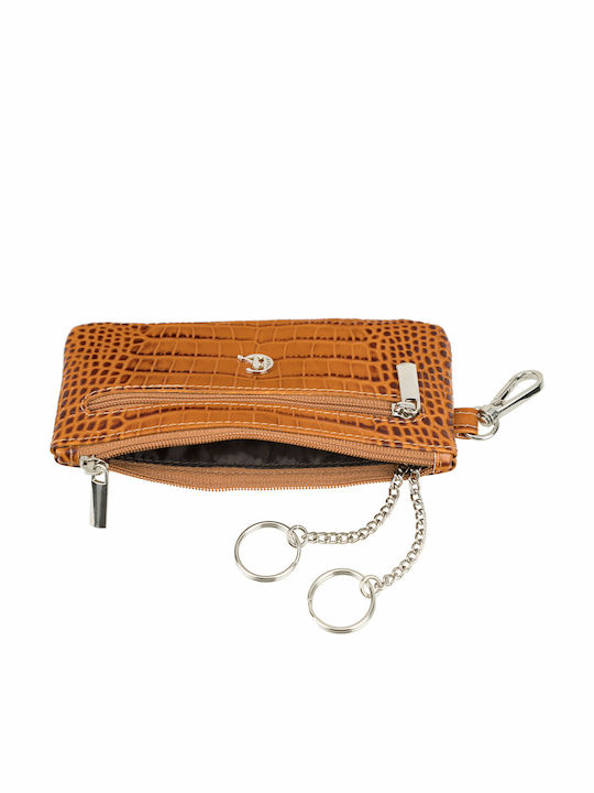 Canaletto Crocodile Embossed Natural Leather Key Case Ed42s262