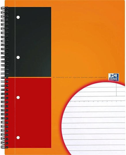 Oxford Set of 5 A4 Notebooks 80 Sheets Ruled White