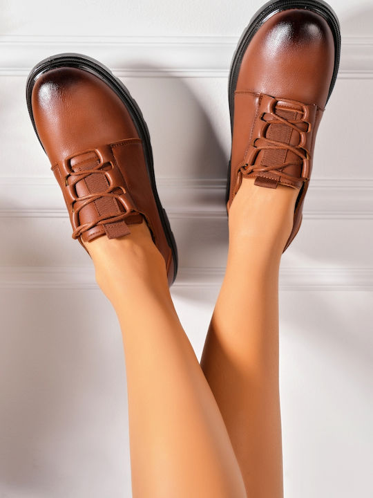 Women's Oxfords in Brown Colour