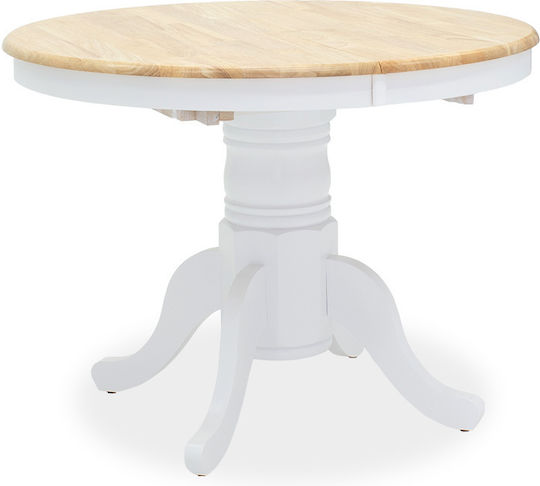 Masă Bucătărie Dallan Lars Extensibilă cu 4 Scaune 100(+38)x100cm
