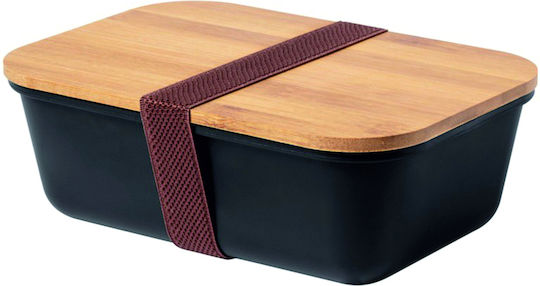 ANDA Present Bambus Mittagsbox Schwarz 1lt
