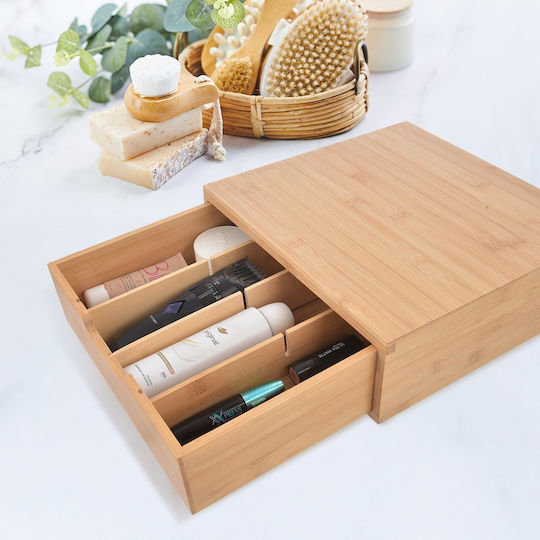 Bamboo Coffee Capsule Organizer