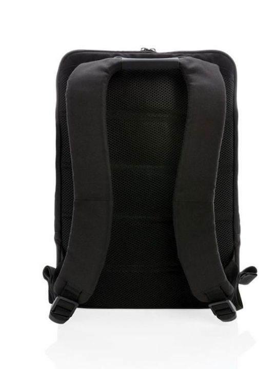 Swiss Peak Anti-theft Laptop Backpack Rfid Usb 15.6 Inch Black