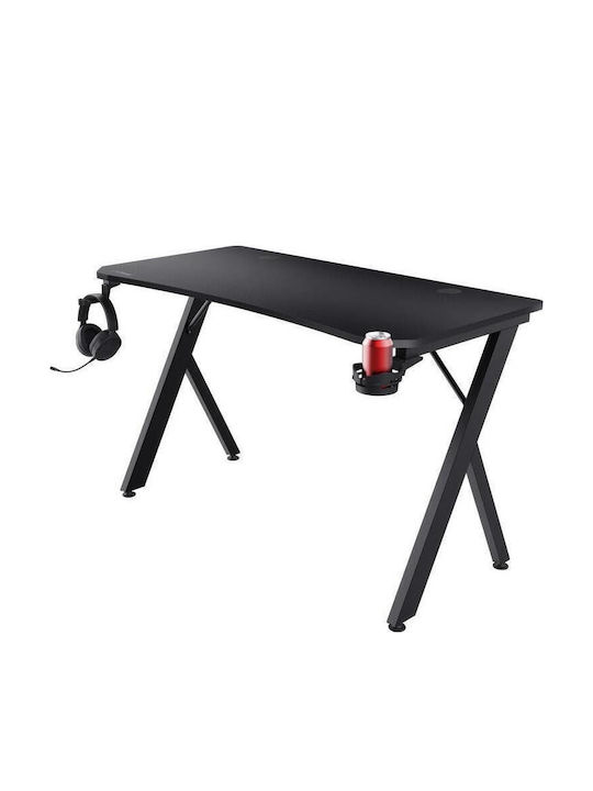 Trust Gaming Spielbüro Gxt 712 Dynamus Holz Schwarz 120x60x74cm