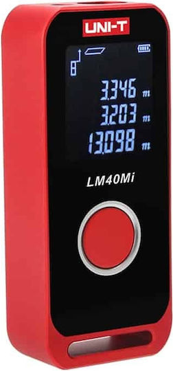 Uni-T Laser Entfernungsmesser LM40Mi mit Messbereich 0,05m-40m