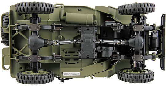 Amewi Scară Mașină Teleghidată Crawler 4WD Verde