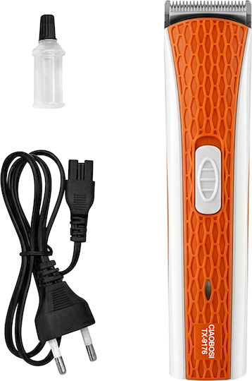 Avizar Kabellose Wiederaufladbare Elektrische Haarschneidemaschine 3w Präziser Schnitt Trim Orange
