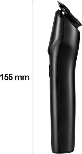 Avizar Rechargeable 5v Hair Clipper Led Screen Precise Cut Black