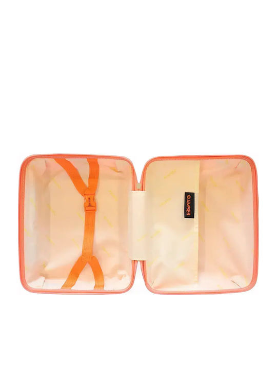 Amber Hard Suitcases Peachy Red Set 2pcs