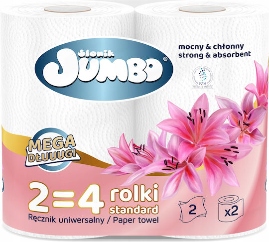 Jumbo Küchenpapier 2 Verpackungsrollen 2 Lagen