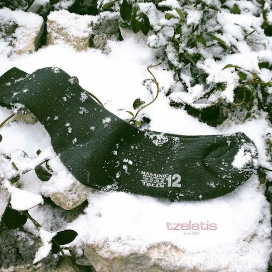 Tzelatis Tzelatis Jagdsocken Aus Wolle In Khaki Farbe
