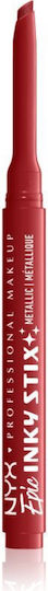 NYX Professional Makeup Epic Inky Stix Waterproof Pen Eye Liner Robotic Red 1gr