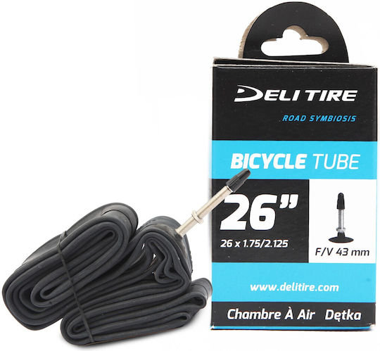Tube 26x2.125/2.35 Fv 43mm Box Deli
