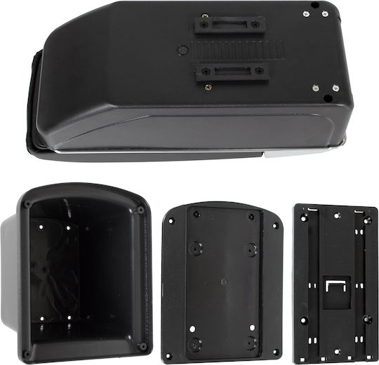Hyundai I30 I 07-12 Armrest Storage Black Eco-leather + Installation Kit