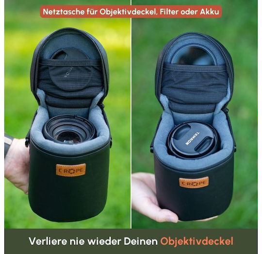 C-Rope Camera Lens Case Size Large Black