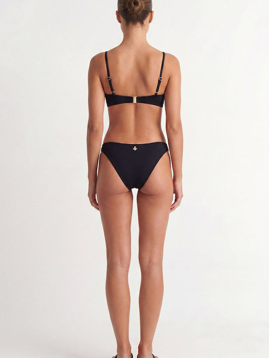 Bikini Slip Μαύρο