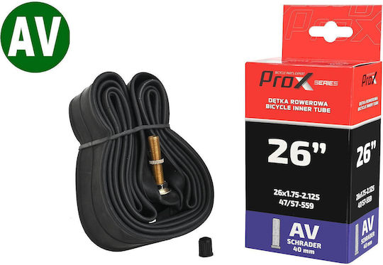 26x1.75-2.125 Fahrradschlauch Innere Rohr Av 40mm Pro-X Vollgewinde