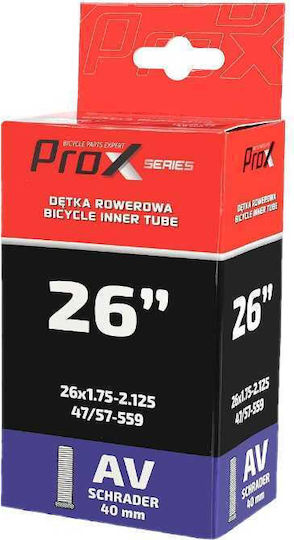 26x1.75-2.125 Fahrradschlauch Innere Rohr Av 40mm Pro-X Vollgewinde