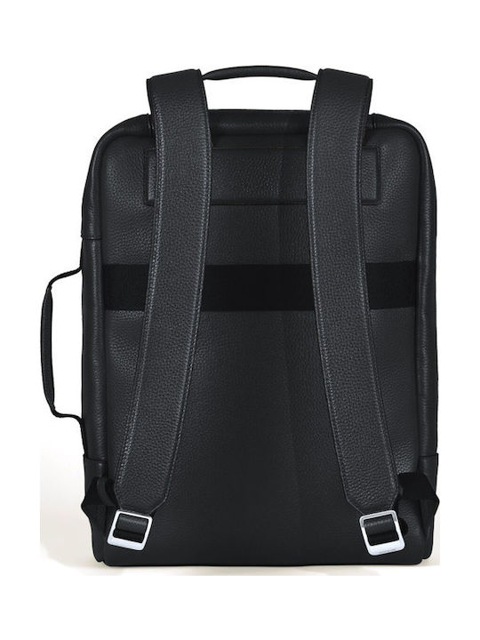 Companion Rucsac De Damă Din Piele Neagră