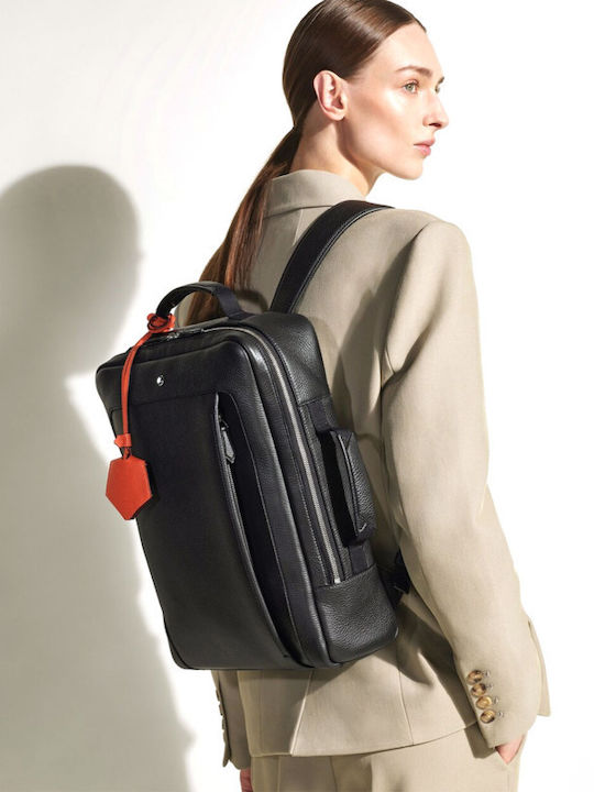 Companion Rucsac De Damă Din Piele Neagră