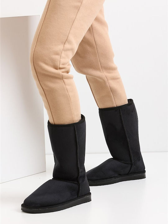 Cizme Dama Negre Suede