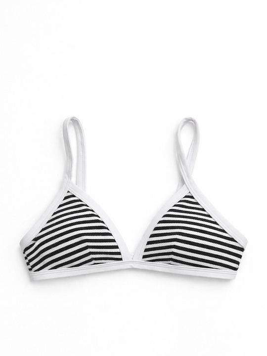 Bikini Triangle With Padding White