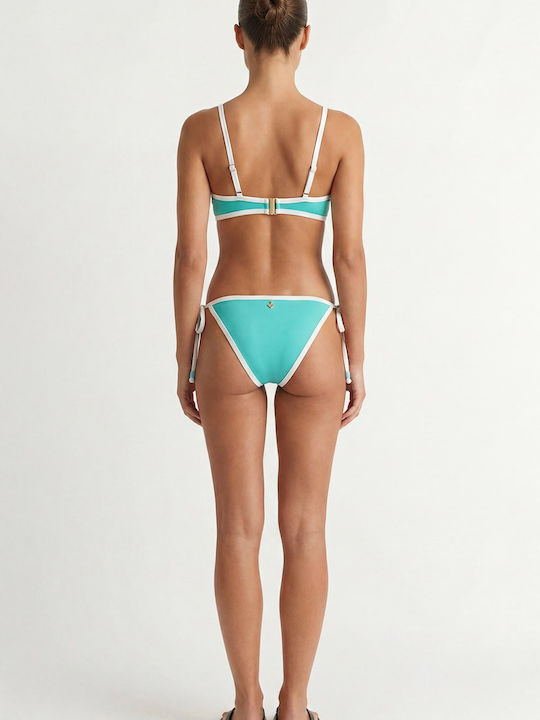 Bikini Top with Padding Blue