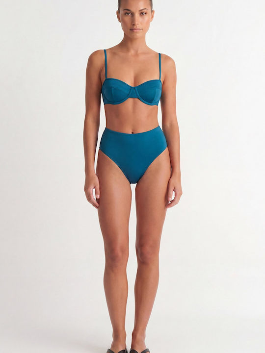 Topuri De Bikini Sutien Albastru