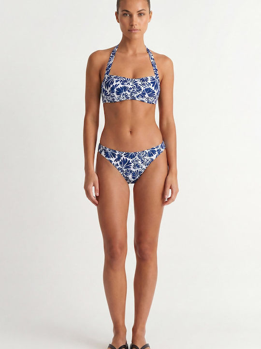 Bikinioberteile Dreieck Mit Polsterung Blau