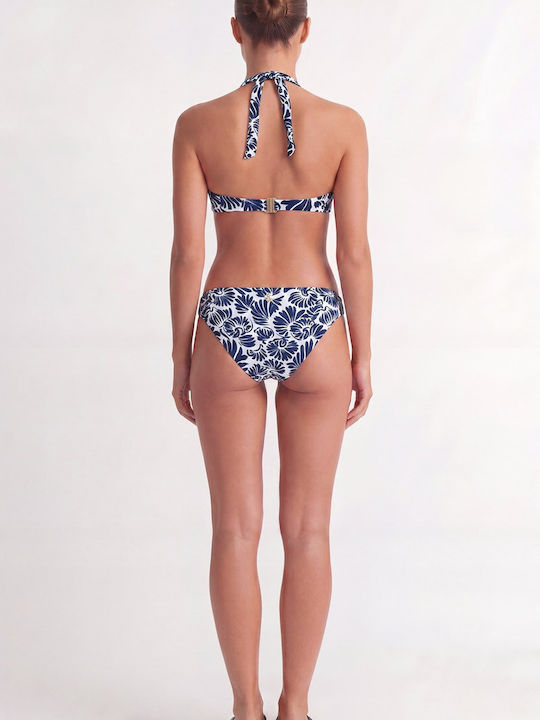 Bikinioberteile Dreieck Mit Polsterung Blau