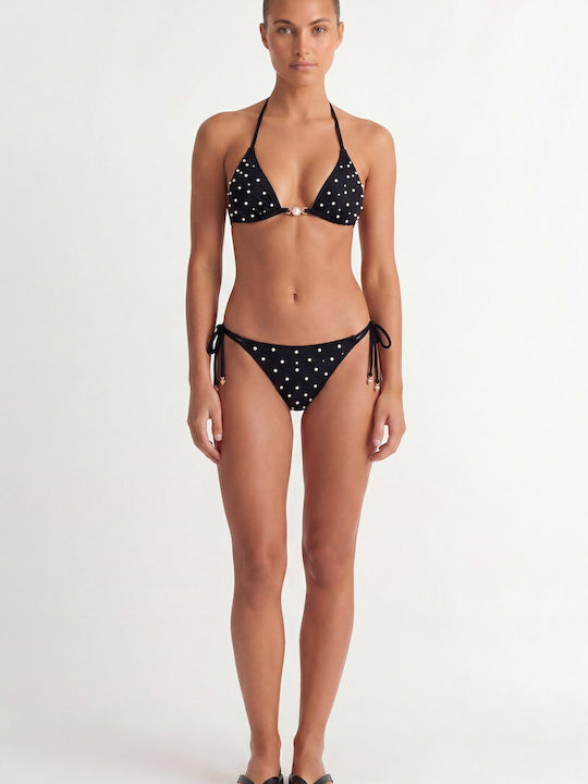 Bikini Triunghi Cu Burete Negru