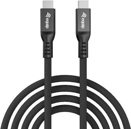 Equip USB 4 Video Cable USB-C male - USB-C 240W PD Μαύρο 2m 128442