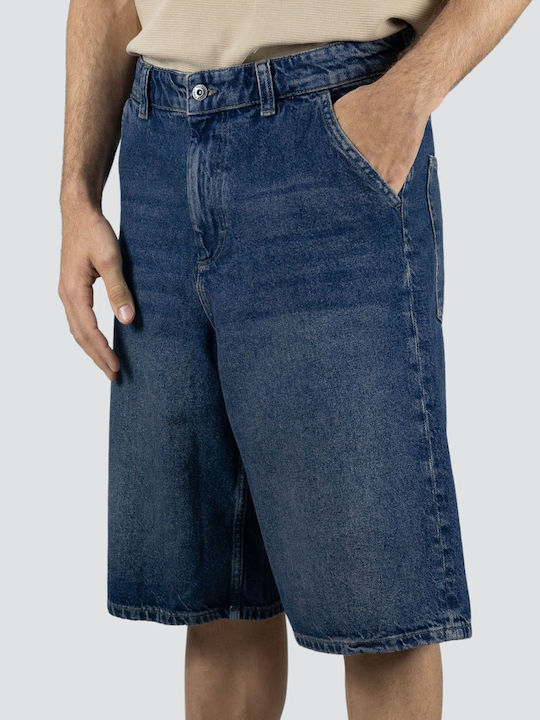 Ovin Bermude Denim Bărbătești Albastre