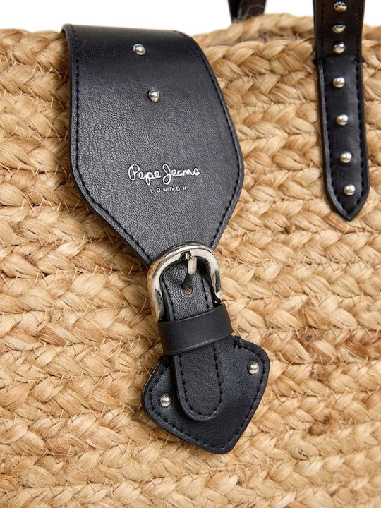 Pepe Jeans Pamela Τσάντα Θαλάσσης Μαύρη