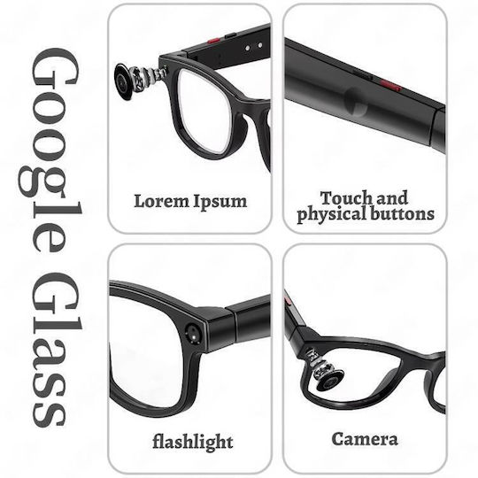 TBD0606281001A Smart Glasses Black
