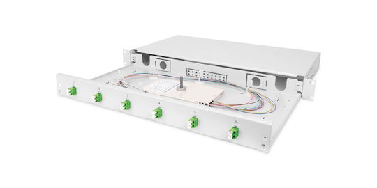 Digitus Lwl Splice Box 1U Pre-equipped 6x LC-APC Dual OS2 DN-96330/9APC